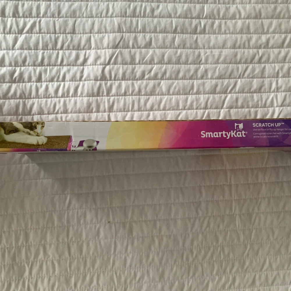 SmartyKat Corrugated Cardboard Scratcher Cats Pets